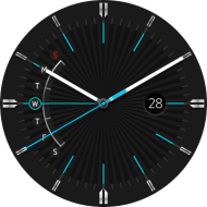 Active state Watch Face