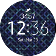 Active state Watch Face